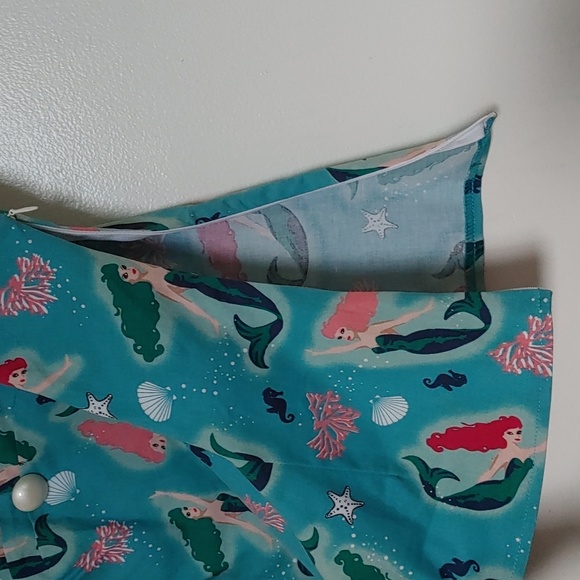 Collectif Mermaid peasant top - Picture 4 of 4